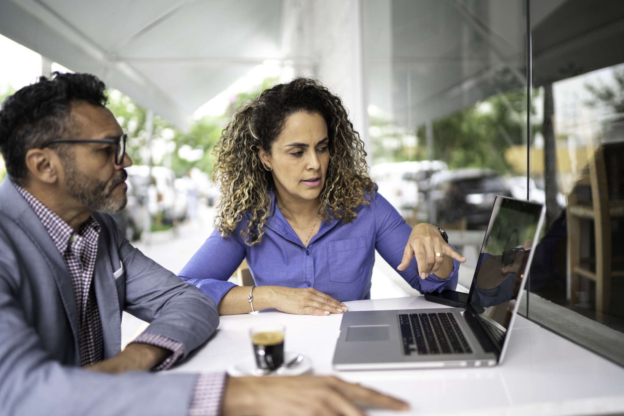 Data Analytics team members working on a project